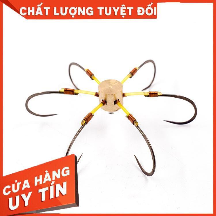 Lưỡi câu lục tỳ chân đồng đúc hàng thửa có bảo hành 3 tháng - đồ câu Khuê Hiên