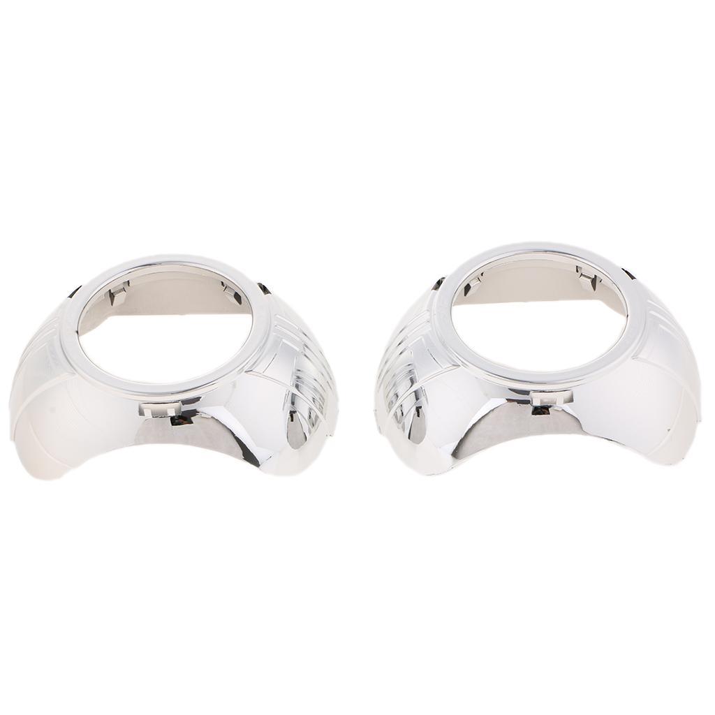 2-4pack Pair 3.0 inch Bi-xenon Projector Lens With Shrouds Cover Mask for Ford