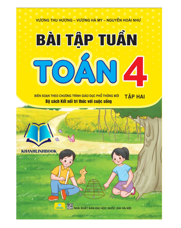 Sách - Bài Tập Tuần Toán 4 - tập 2 - Kết Nối Tri Thức