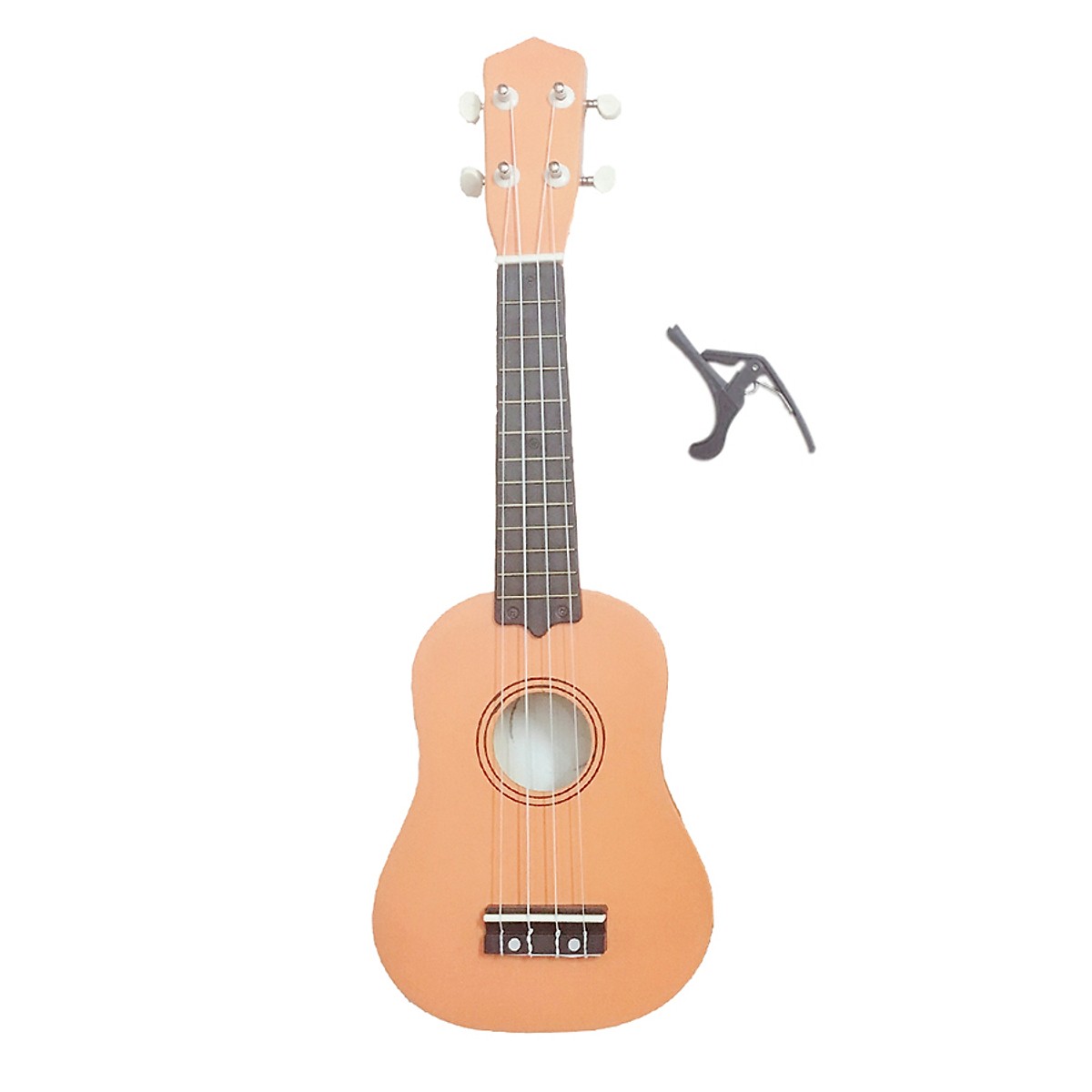 Đàn Ukulele Soprano Woim 35A15 tặng kèm capo nâng tông