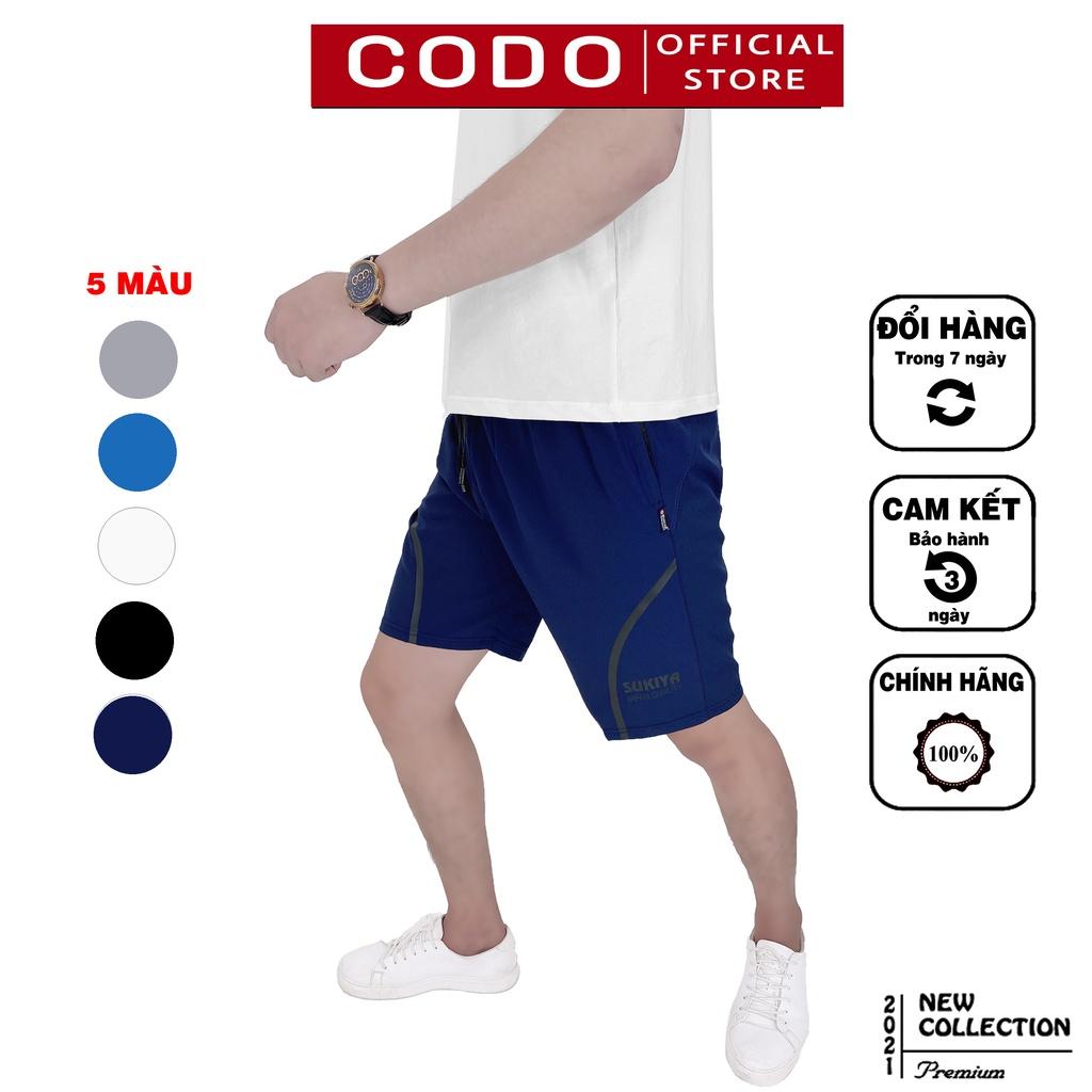 Quần Đùi Nam Thể Thao SUKIYA Chất Gió Cao Cấp Thoáng Mát QS03
