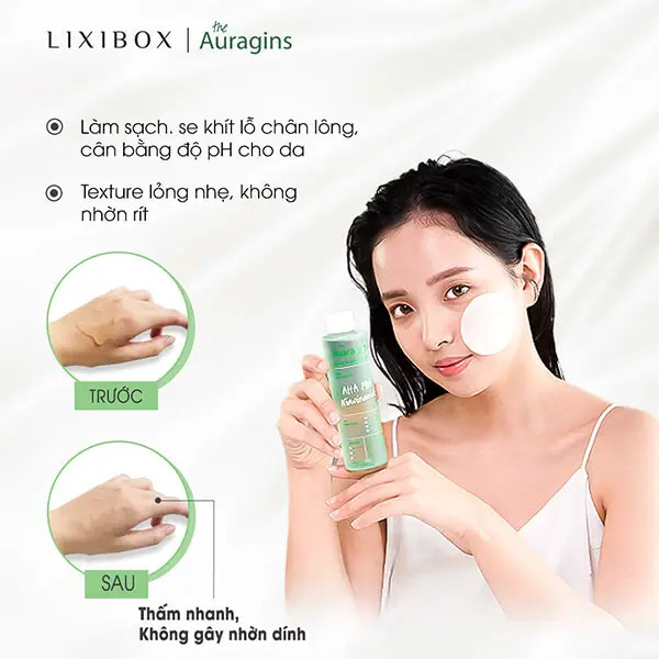 Beauty Box The Auragins - Giữ Ẩm Khỏe Da