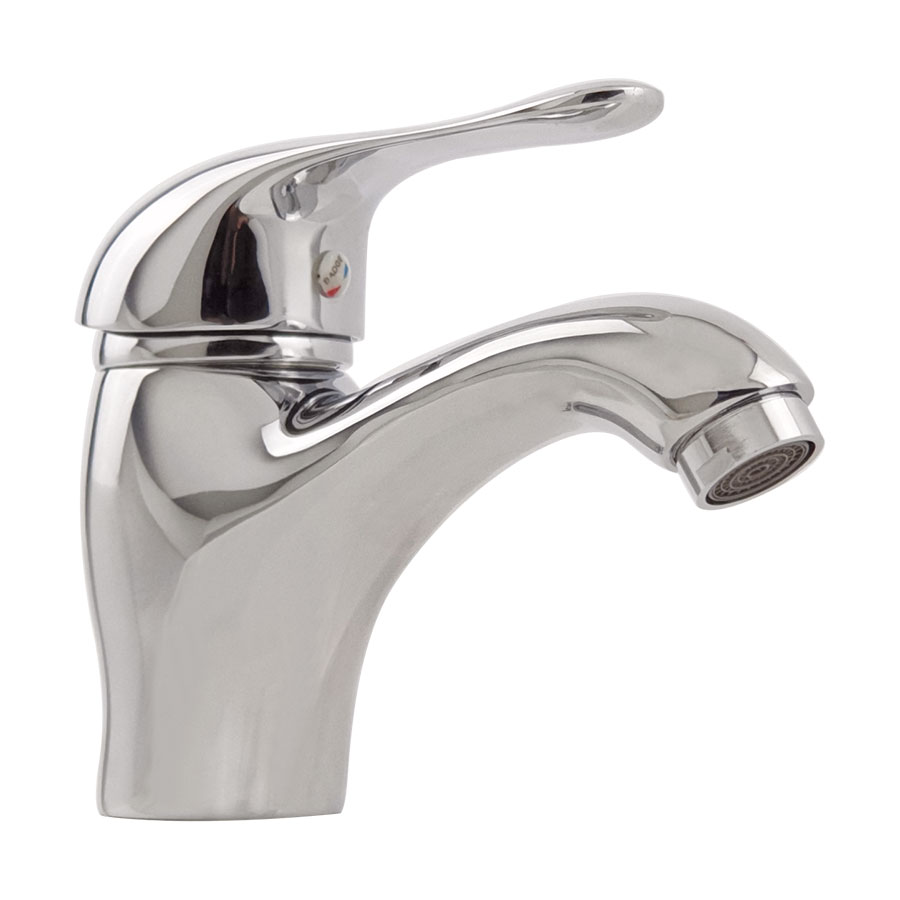 Vòi lavabo lạnh Eurolife EL-117 (Trắng bạc)