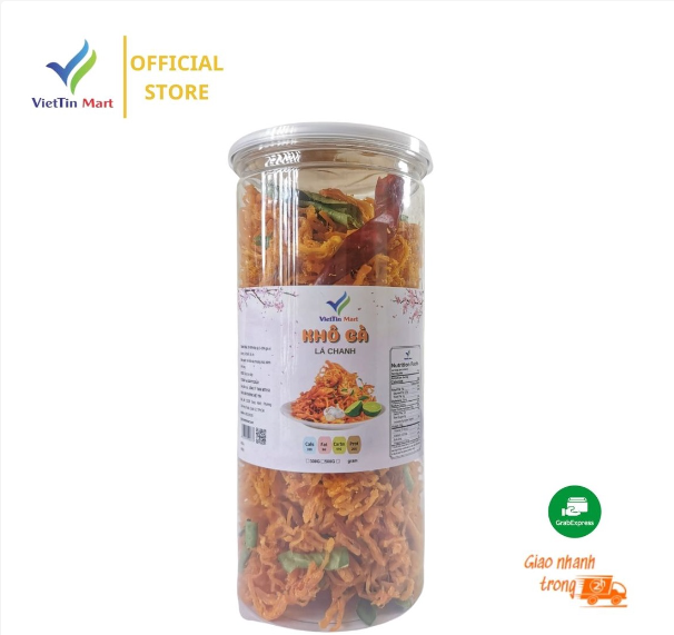 Khô Gà Lá Chanh Lon Pet VIETTIN MART 300GR