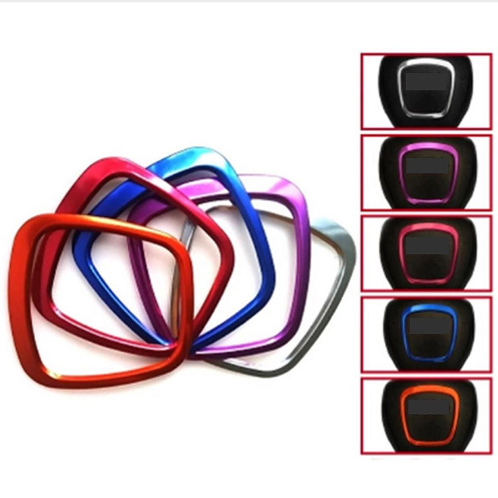 Aluminium Alloy Steering Wheel Cover Trim Body Sticker For A4L//Q3