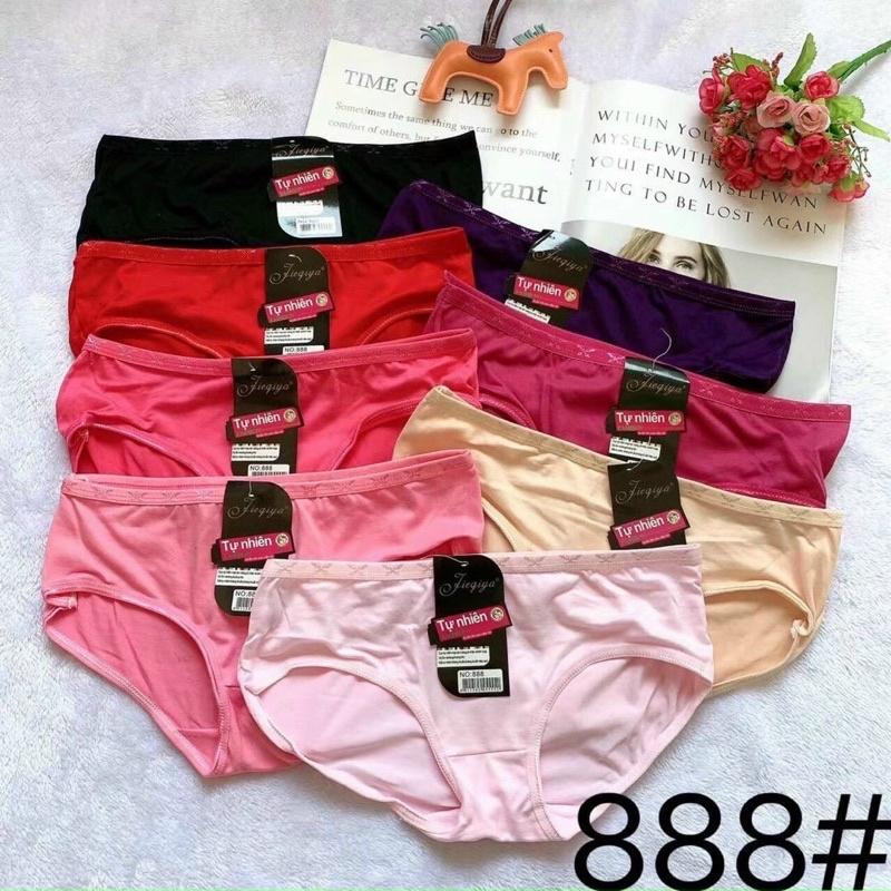Set 3 quần lót nữ,quần cotton kèm túi kháng khuẩn
