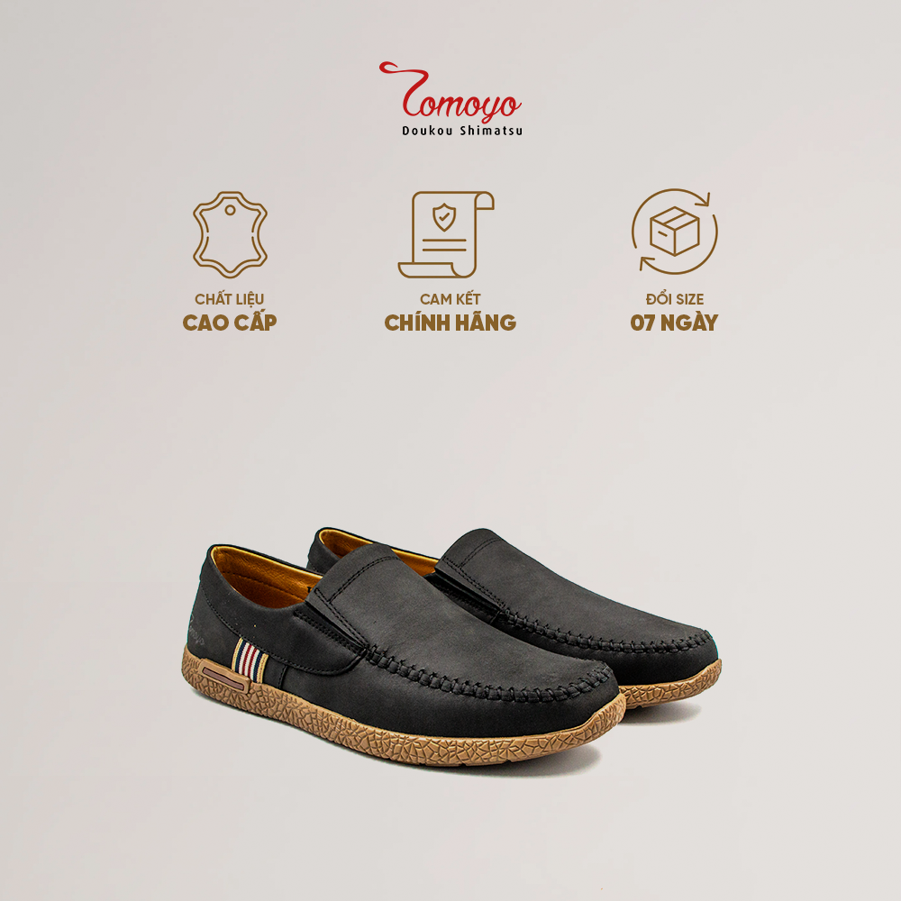 Giày Lười Nam Penny Loafer Tomoyo TMN08101