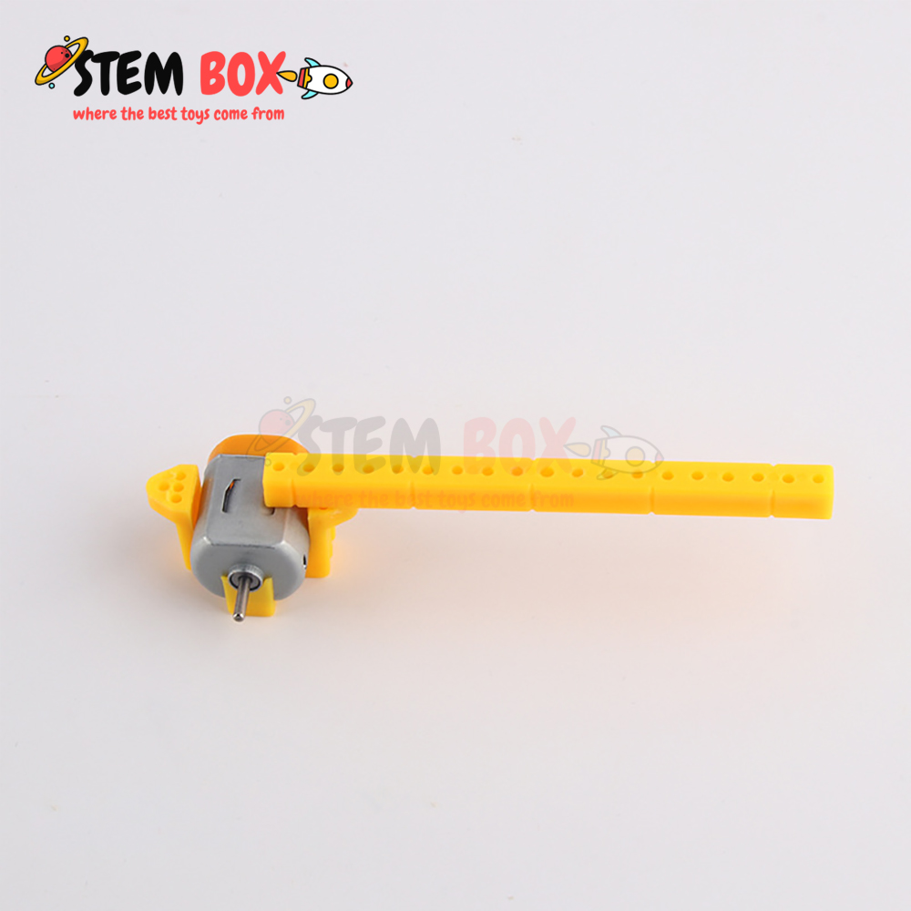 Đồ chơi thông minh bộ lắp quạt bong bóng chạy bằng pin- Trò chơi DIY STEM BOX