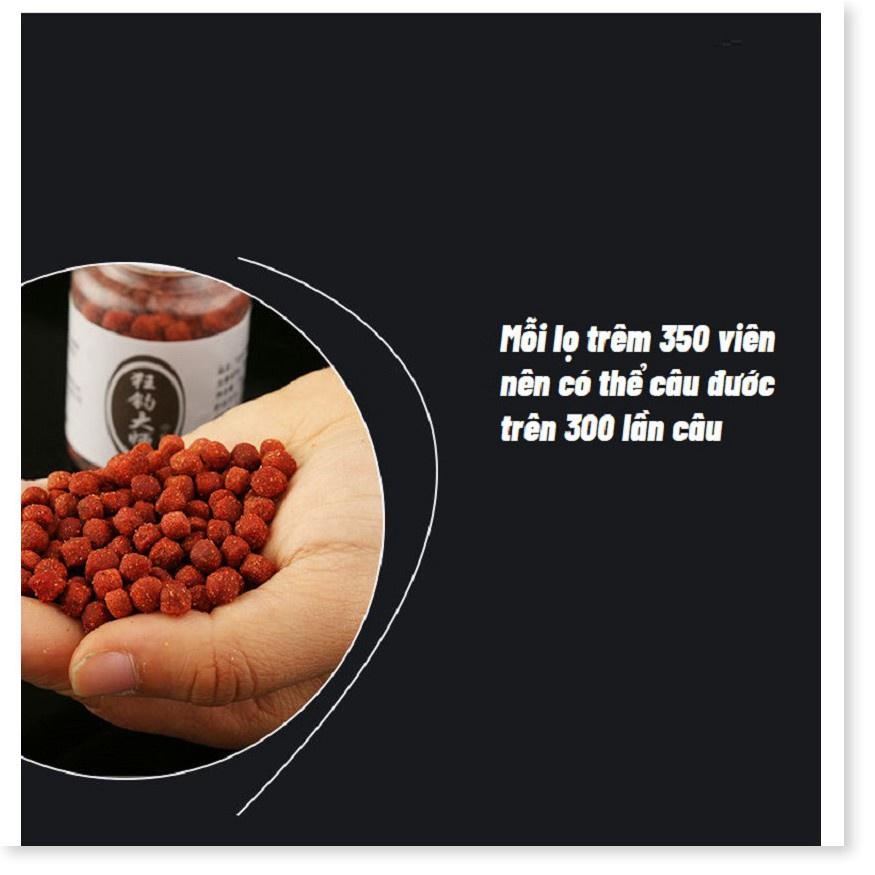 Mồi Câu Cá môi hạt Chuyên Chép, Trôi, Trắm, Rô Phi câu  đơn đài câu lục chất lượng giá rẻ