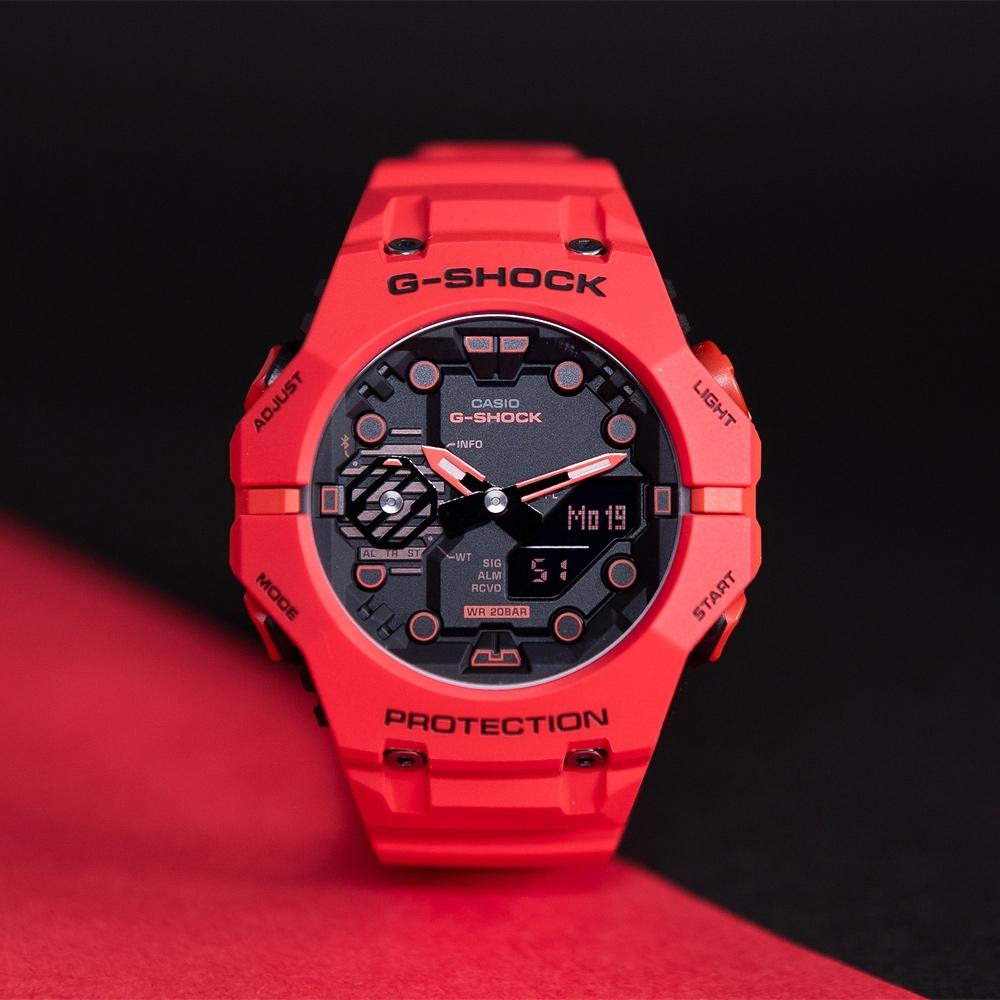 Đồng Hồ Nam Casio G-Shock GA-B001-4A Bluetooth Chính Hãng - Lõi Carbon - GA-B001-4ADR