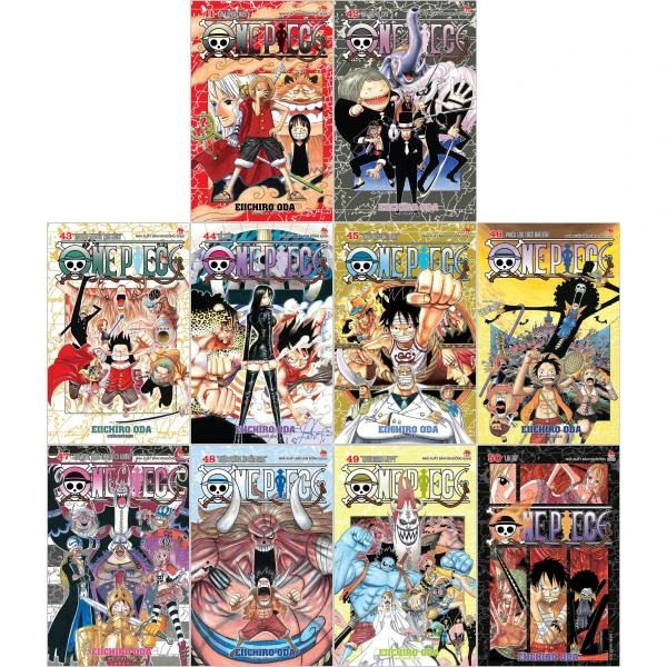 Hình ảnh Combo Manga - One Piece: Tập 41 - 50 (Bộ 10 Tập)