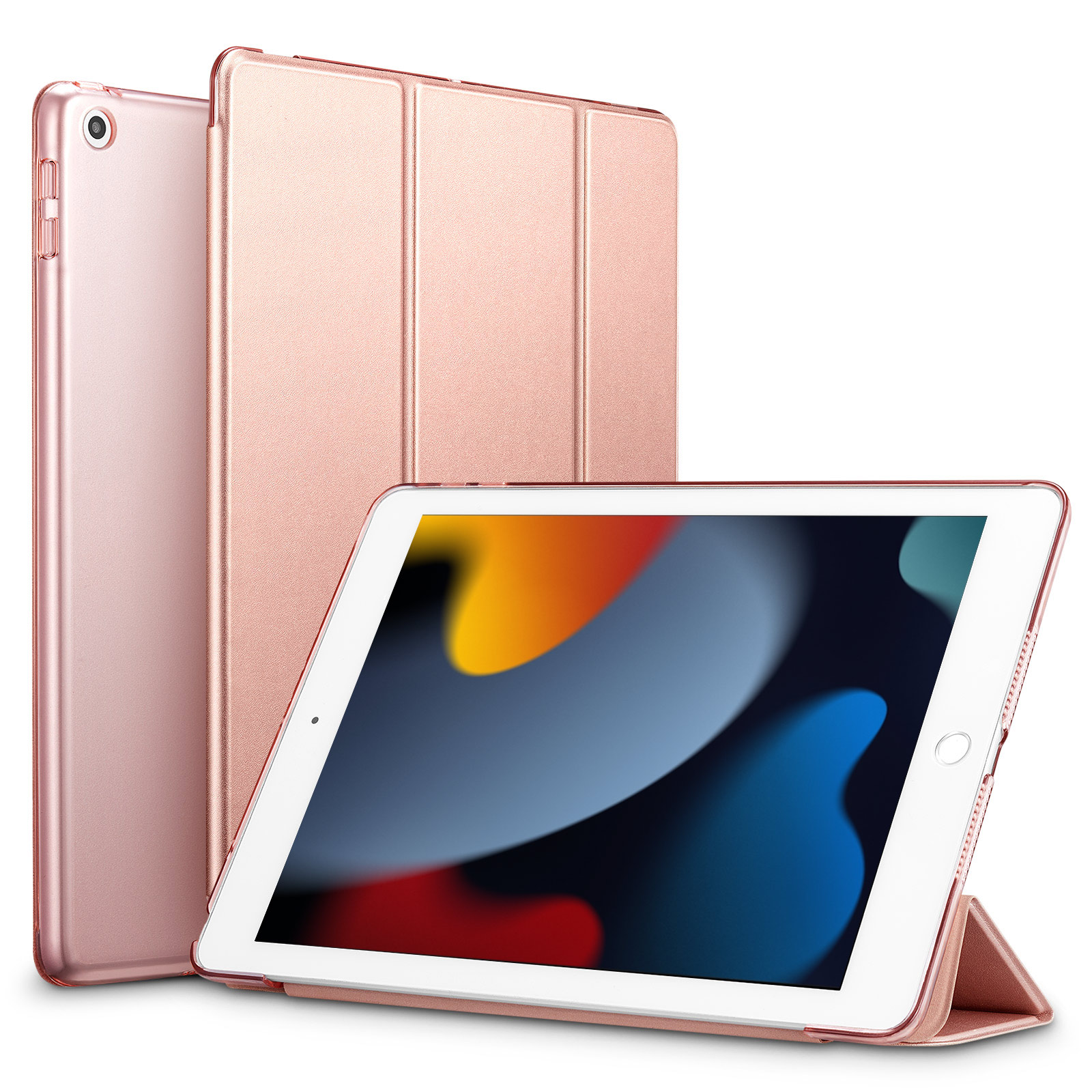 Bao Da Dành Cho Ipad 10.2 Gen 789 Esr Ascend Trifold With Clasp - Hàng Chính Hãng - Rose Gold