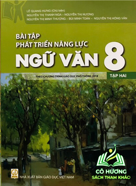 Sách - Bài tập phát triển năng lực Ngữ Văn 8( Tập 1 + Tập 2)Theo chương trình giáo dục phổ thông 2018