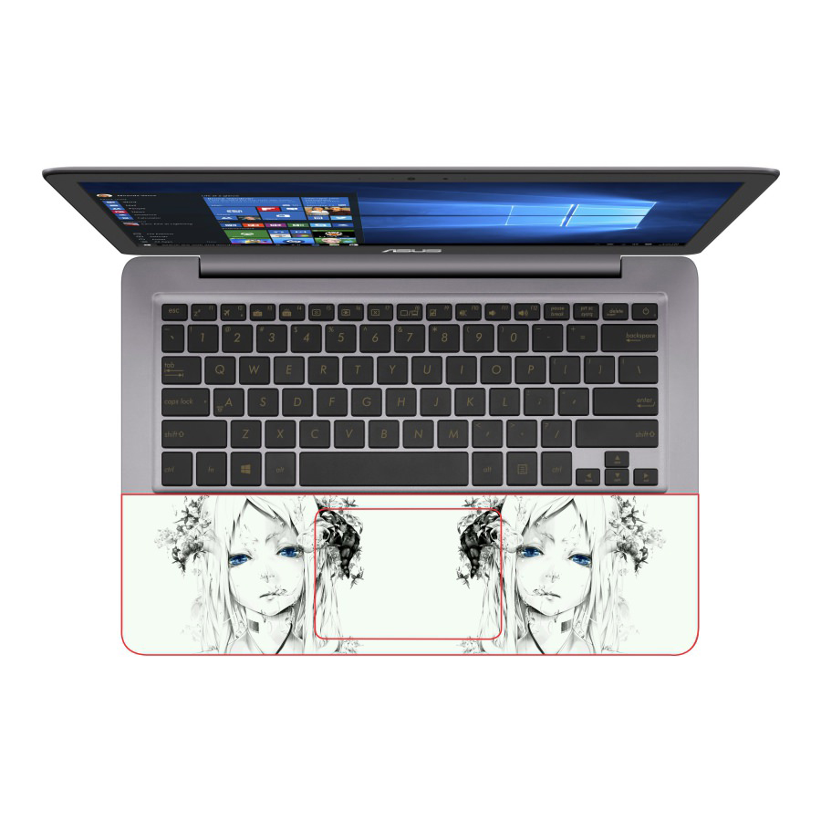 Mẫu Skin Dán Decal Laptop Hoạt Hình DCLTHH199