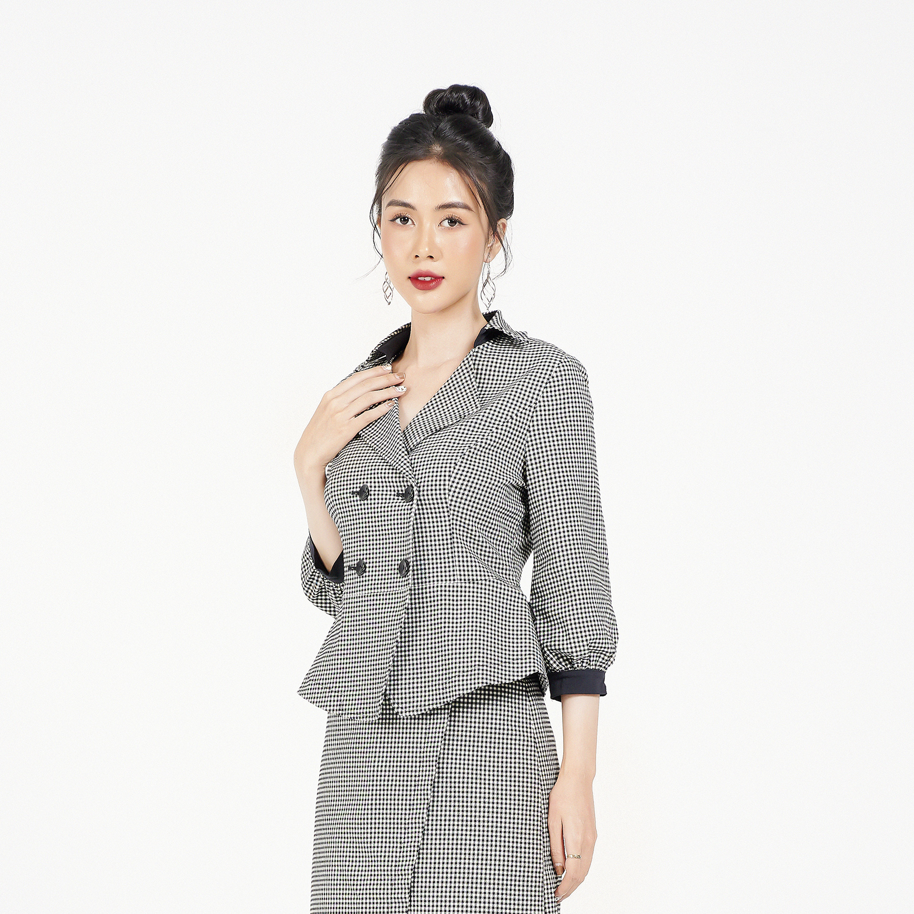 Áo vest tay nhún GBQ018 LAMER L65D20T016