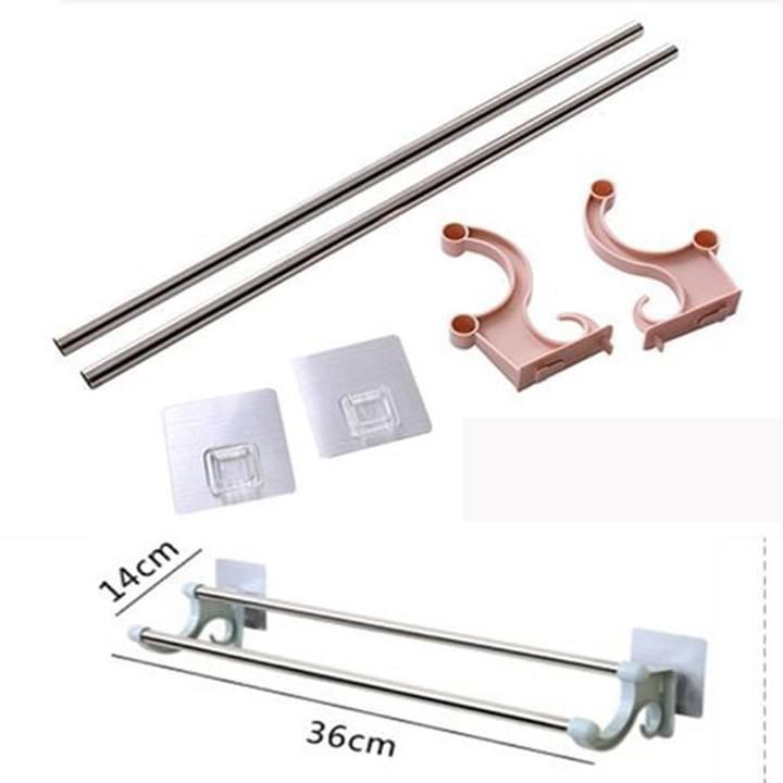 Giá treo khăn đa năng 2 tầng