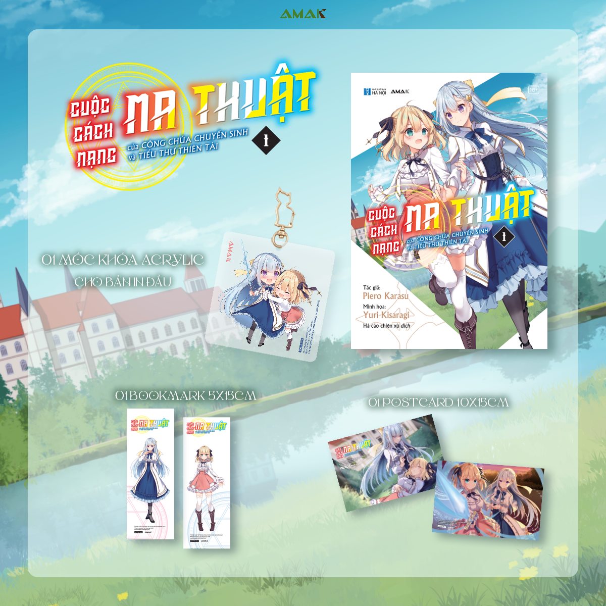 [Light Novel] Cuộc Cách Mạng Ma Thuật Của Công Chúa Chuyển Sinh và Tiểu Thư Thiên Tài - Tập 1