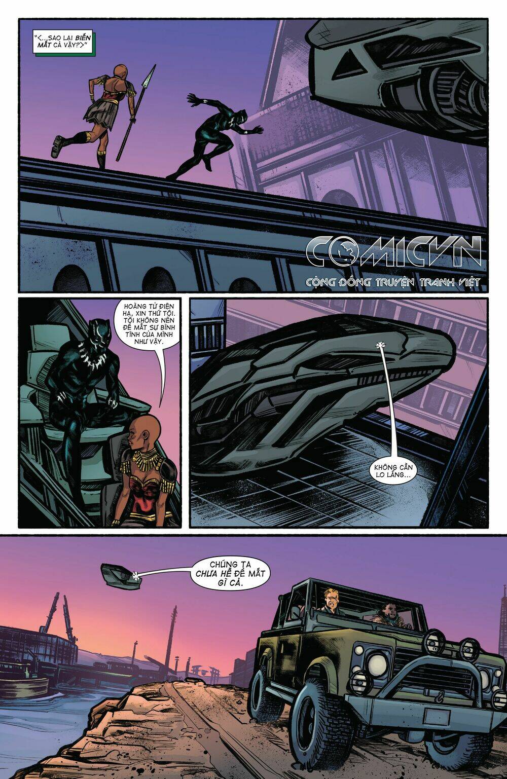 marvel's black panther prelude - hoàng đế báo đen tiền dẫn chapter 2 12
