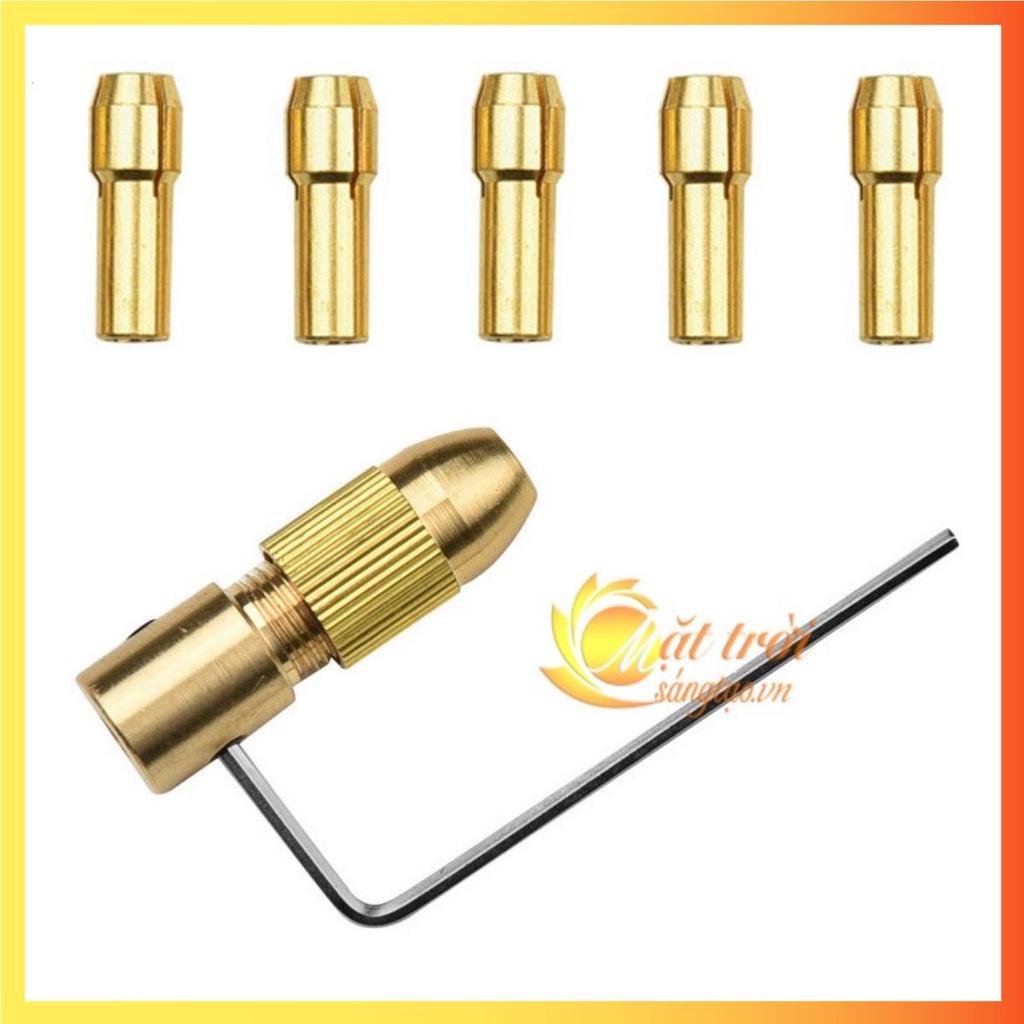 Đầu kẹp mũi khoan, khắc 5in1