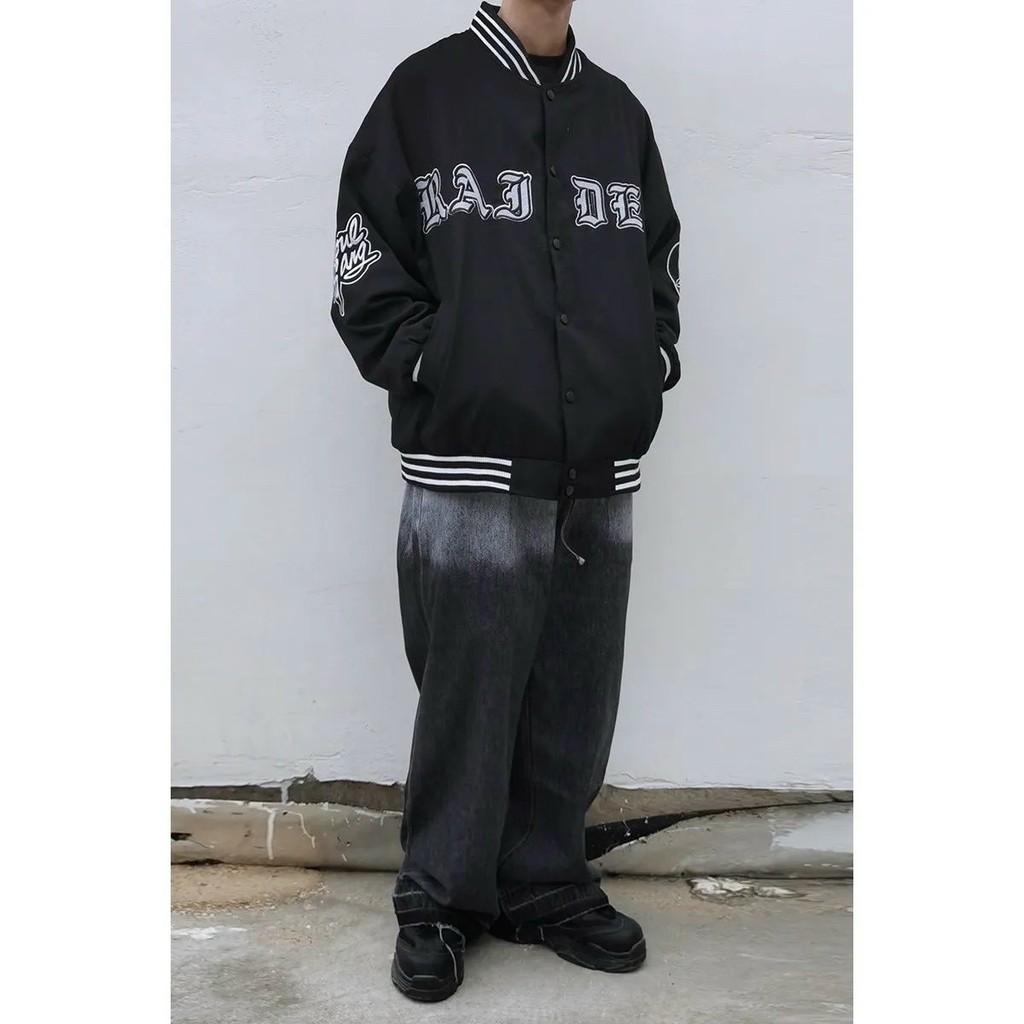 Áo khoác dù Nam Nữ Ulzzang, Áo Bomber Jacket Unisex form rộng chữ in cực chất phong cách hiphop