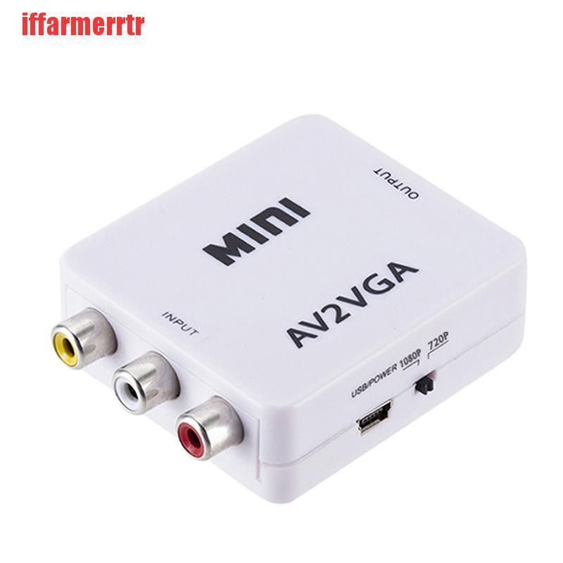 Bộ Chuyển Đổi Video Av Rca Sang Vga Hd 1080p