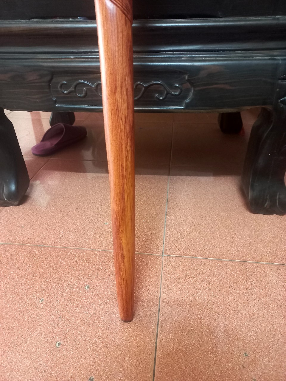 Gậy batong dành cho người già , Bằng gỗ hương đá đk dài 1m20x13×5cm