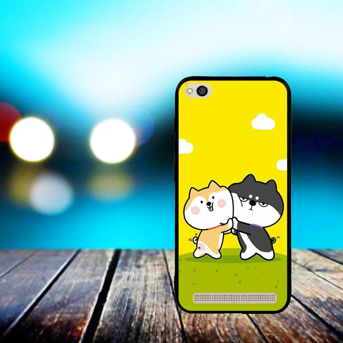 Ốp lưng viền TPU cho điện thoại Xiaomi Redmi 5A - Couple 02