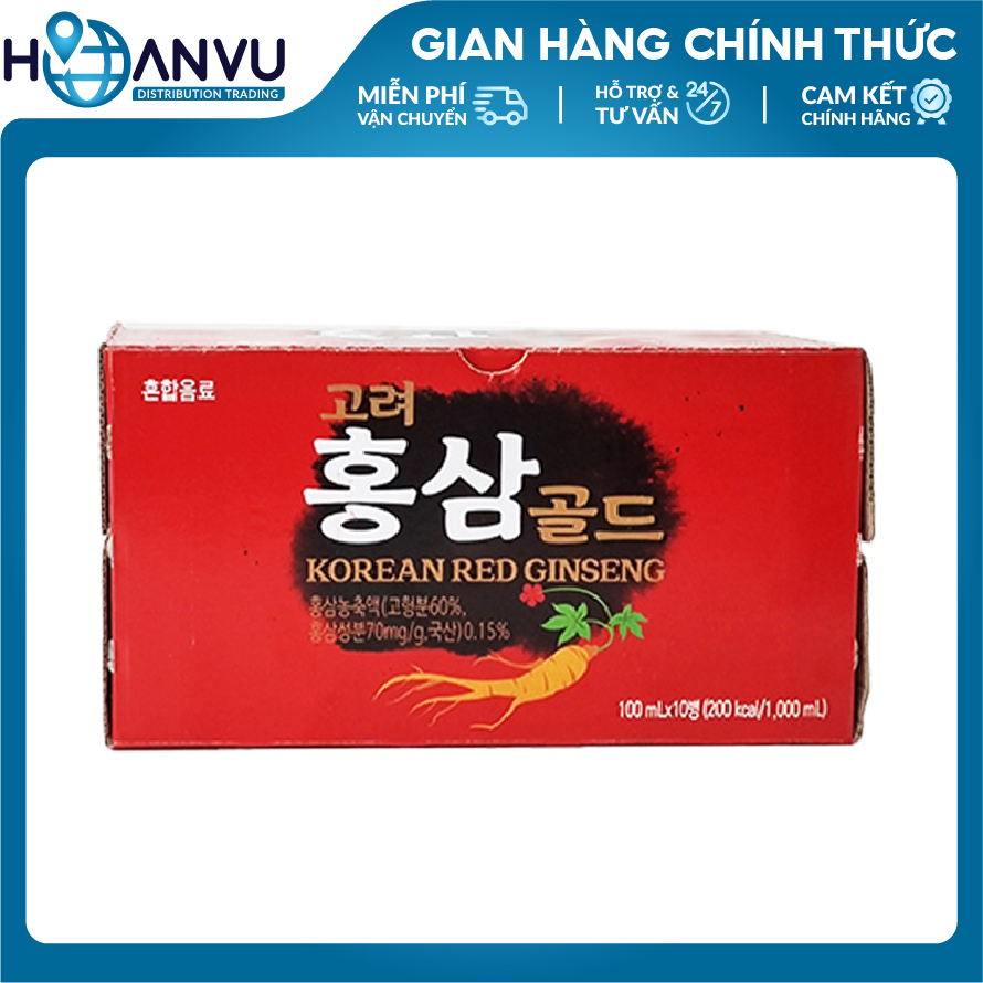 Nước Hồng Sâm Korean Red Ginseng Gold (100ml) 11/2024