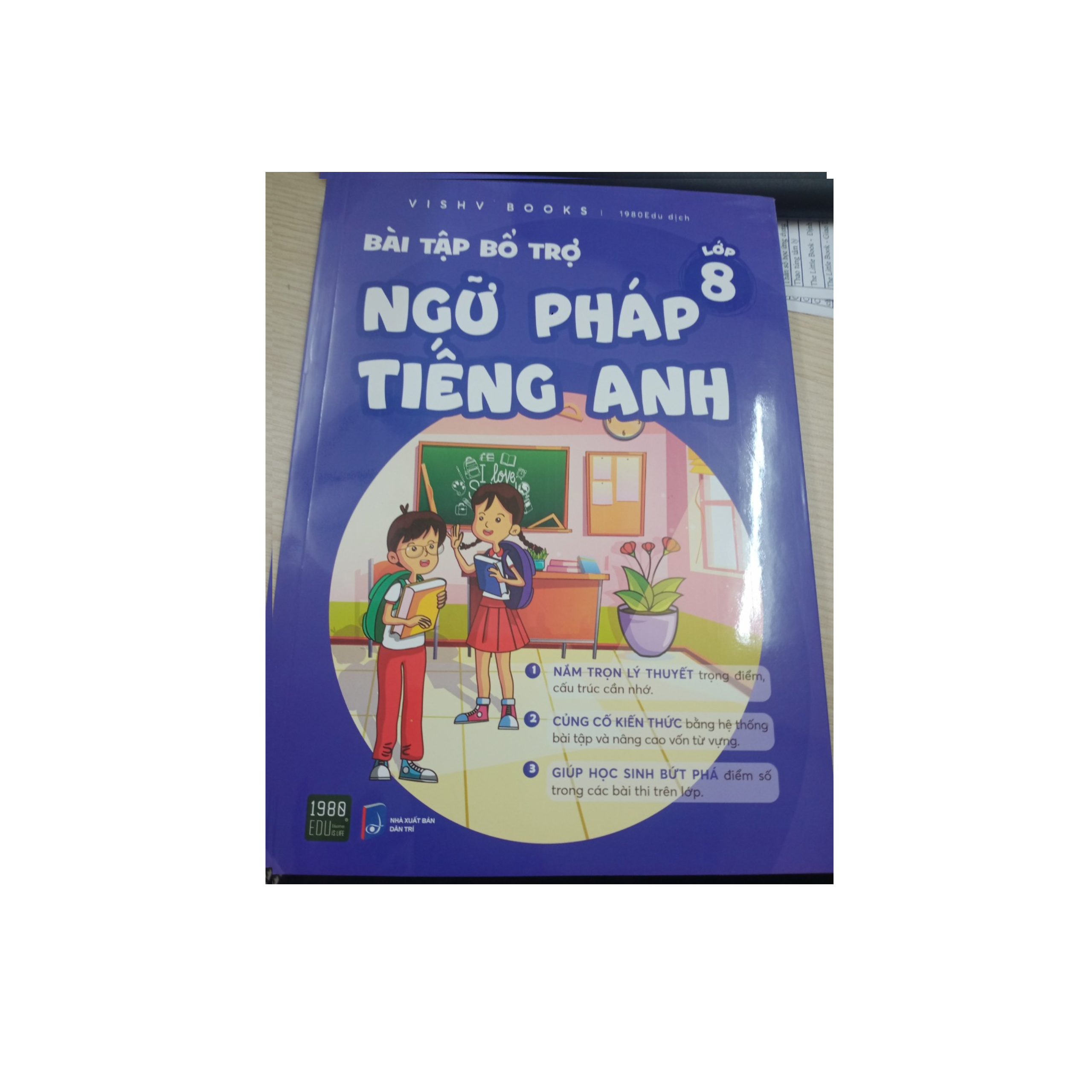 Bài Tập Bổ Trợ Ngữ Pháp Tiếng Anh Lớp 8 - 1980 Books