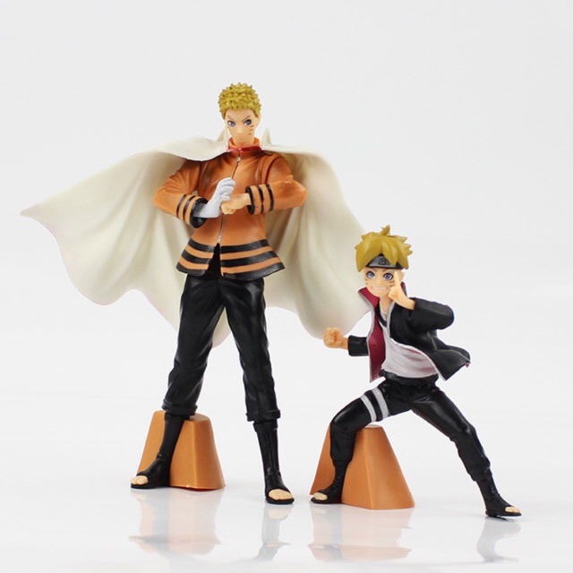 Bộ 2 Mô Hình Uzumaki Naruto Và Boruto