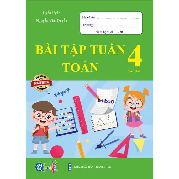 Sách - Bài Tập Tuần dành cho học sinh lớp 4 - Toán và Tiếng Việt - học kì 2