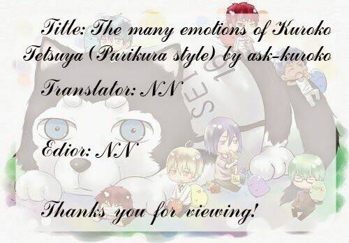 kuroko – tuyển thủ vô hình: short doujinshi chapter 157 2