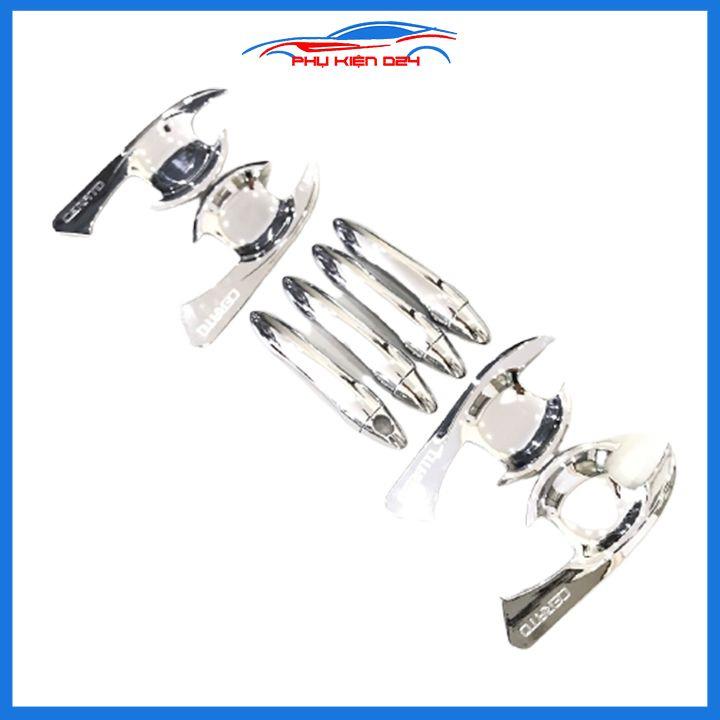 Ốp tay hõm mạ crom Cerato 2016-2017-2018 sáng bóng chống trầy bảo vệ cửa xe ô tô