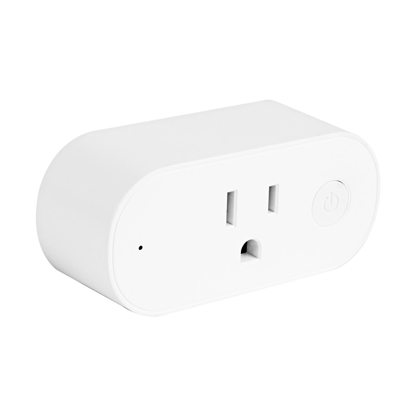 Ổ cắm thông minh 15A 2200W Mini WiFi US Plug Smart Outlet APP Điều khiển từ xa bằng giọng nói, Chức năng hẹn giờ