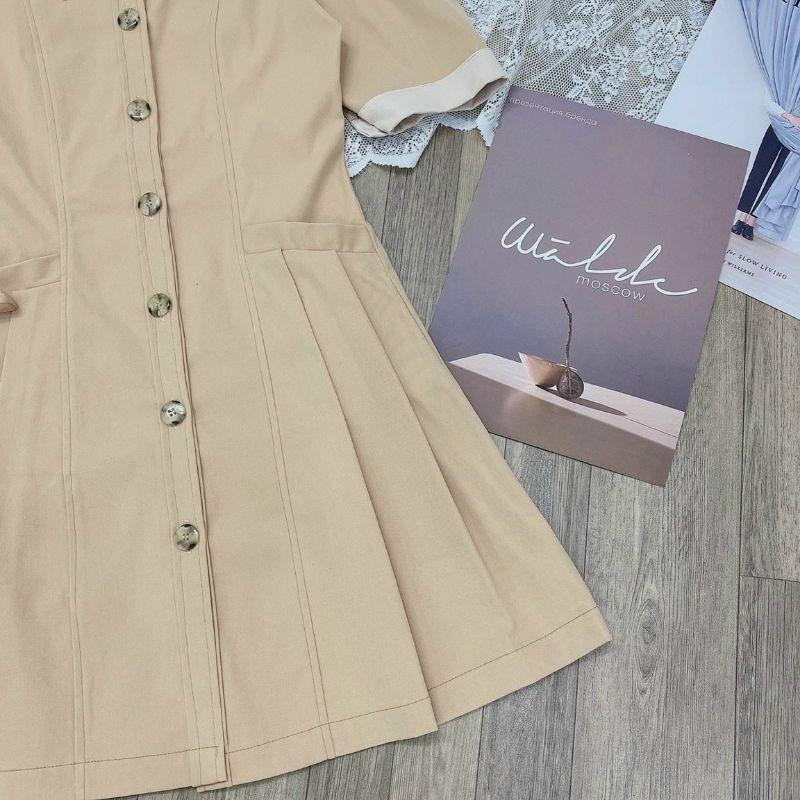 Đầm công sở dạo phố cổ phối sơ mi Cerin Dress