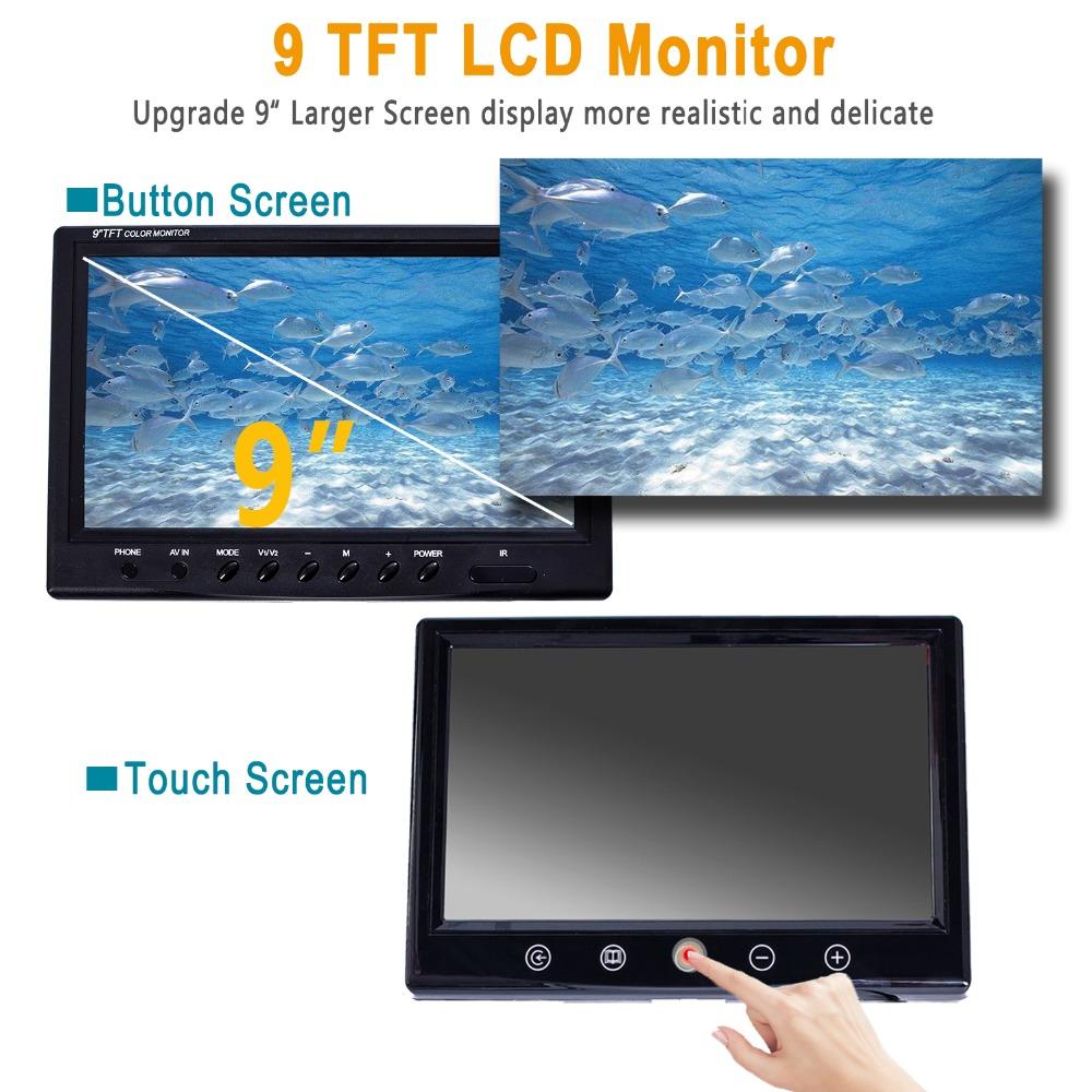 Màn hình hiển thị HD 7 inch/ 9 inch cho máy ảnh kiểm tra đường ống Syanspan thoát nước ống dẫn đường ống nội soi công nghiệp