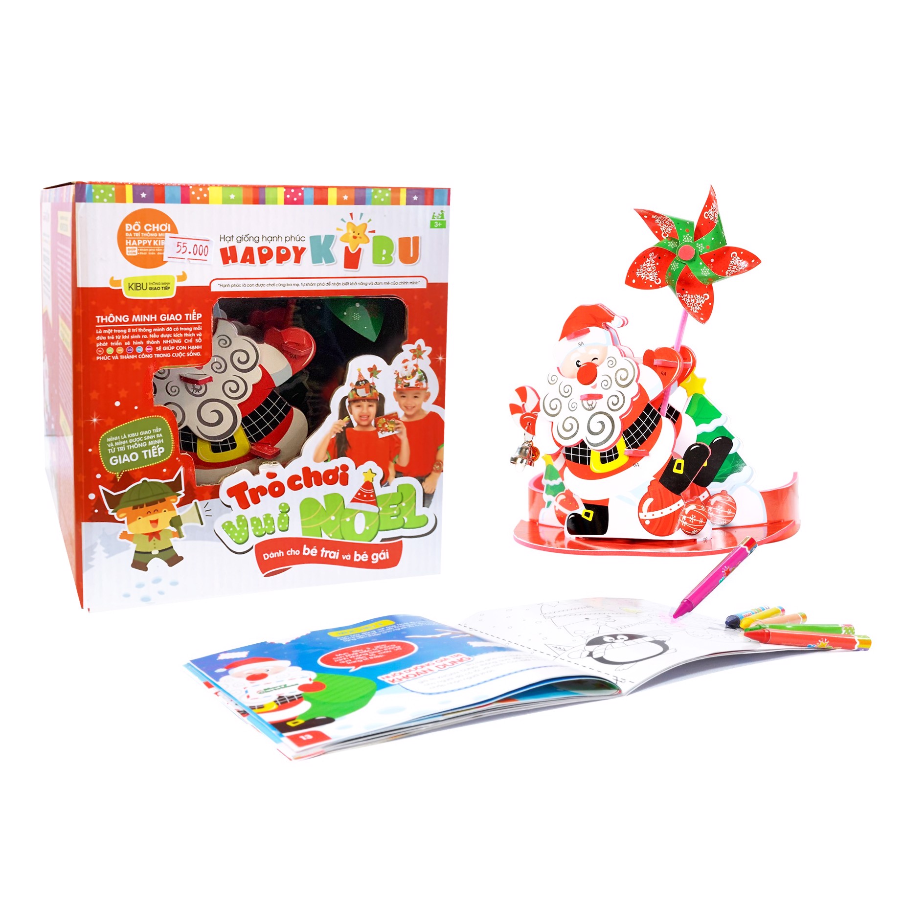 Happy Kibu - Trò chơi vui Noel dành cho Bé gái - Cánh cụt hợp tác