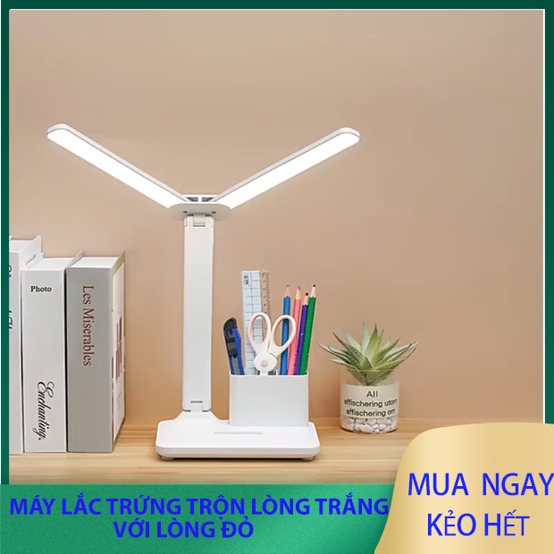 Đèn học chống cận tích điện dùng pin sạc 3 chế độ ánh sáng công tắc cảm biến