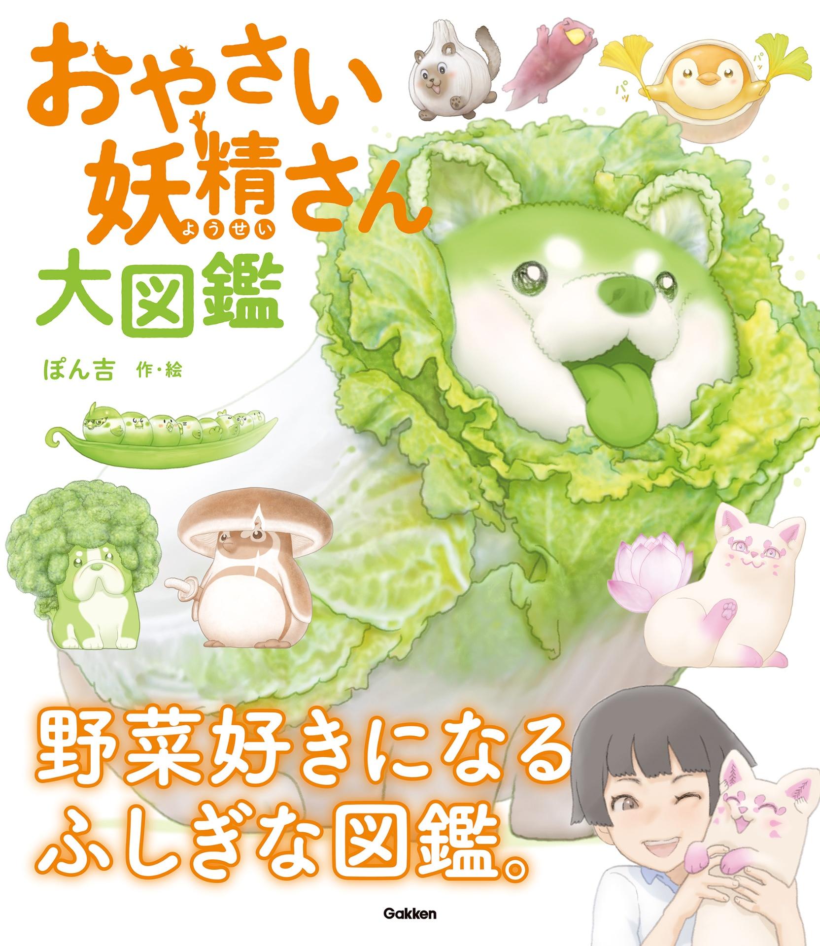 Sách ngoại văn: おやさい妖精さん 大図鑑 - O Yasai Yousei San Ouzu Akira