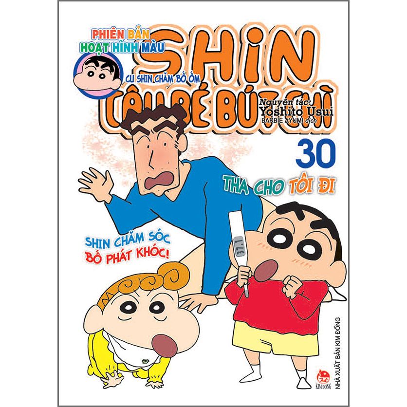 Shin Cậu Bé Bút Chì – Phiên Bản Hoạt Hình Màu Tập 30 Cu Shin Chăm Bố Ốm Tái Bản