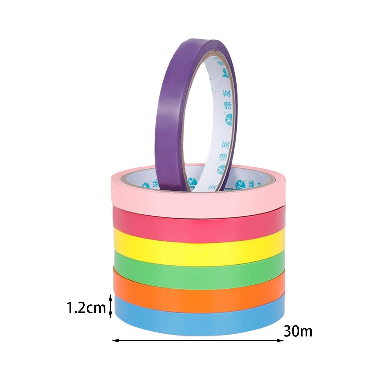 Sticky Ball Tapes Candy Color Tape Game Sticky Toys Rainbow for Party Adult
