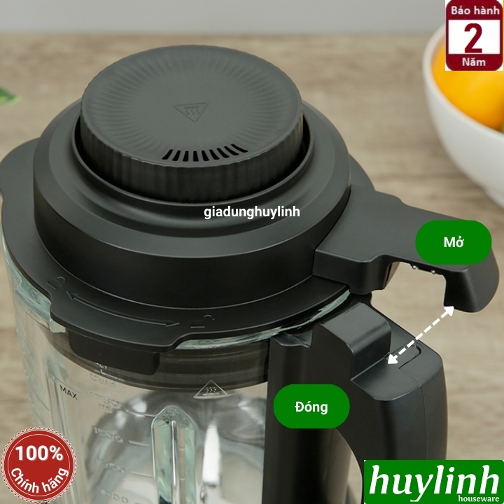 Máy làm sữa hạt nóng lạnh Tefal Perfectmix Cook BL83SD66 - 1.75 lít - 1400W - Hàng chính hãng (10 chức năng xay nấu)