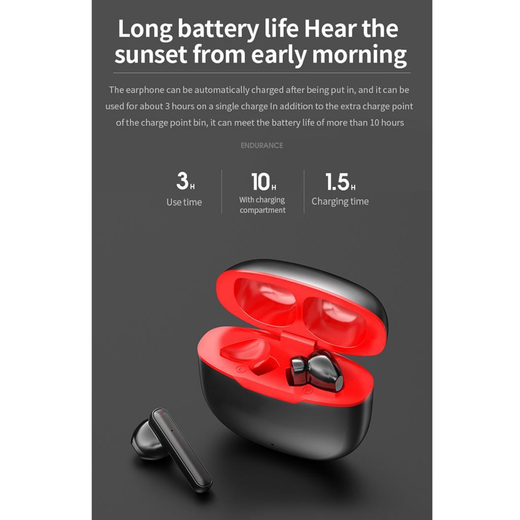 Earphone Sports Bluetooth Noise Reduction Headphones Earbuds