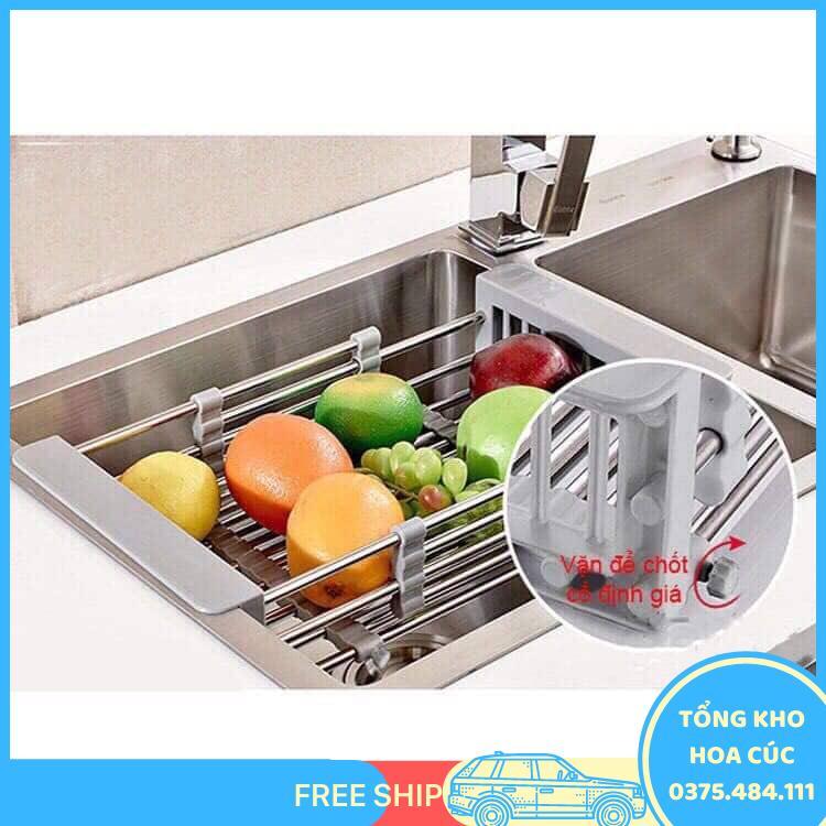 Giá Rút Gọn Gác Bồn Rửa Bát Inox - Vận Chuyển Miễn Phí Toàn Quốc