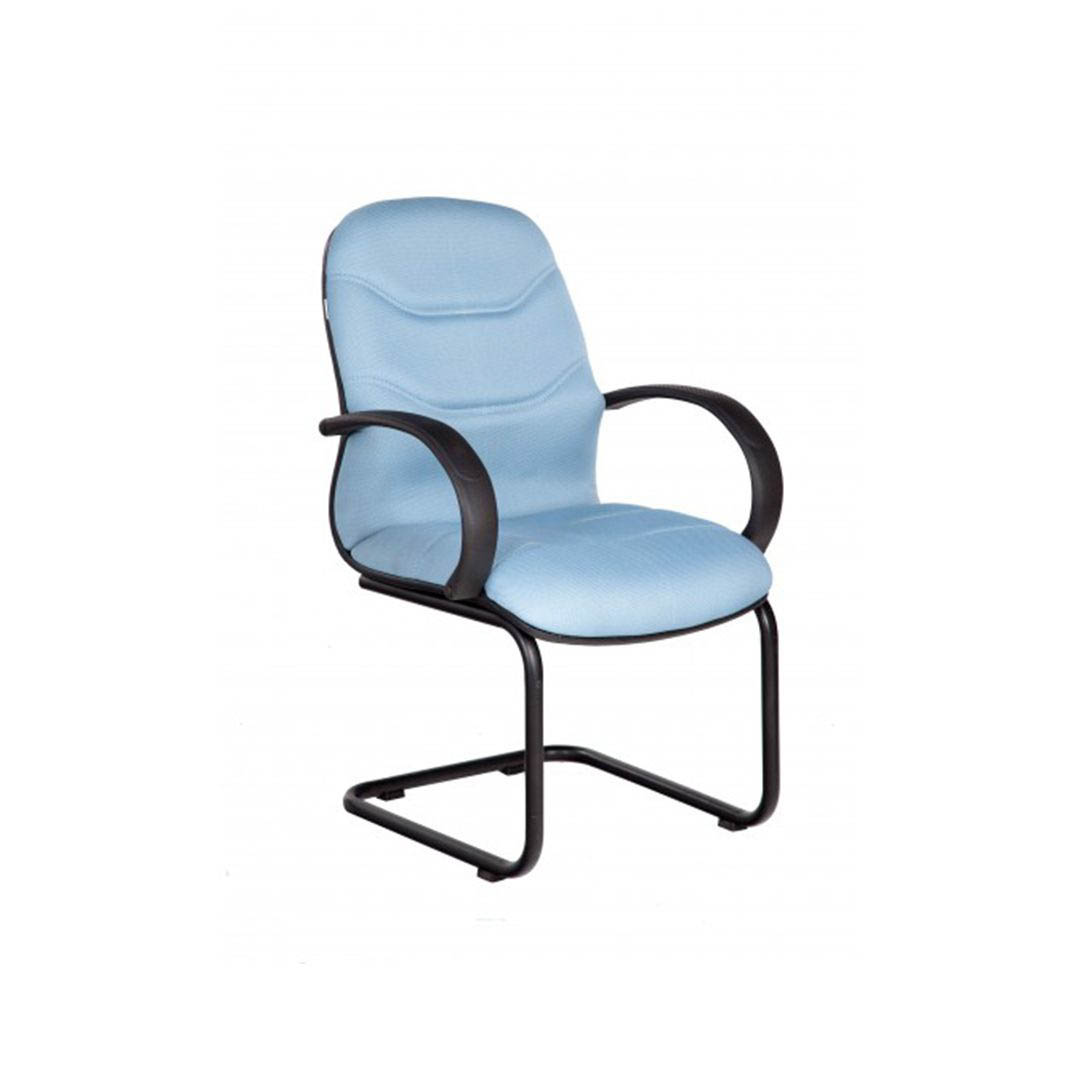Ghế phòng họp chân quỳ bọc vải SMLIFE Latifah