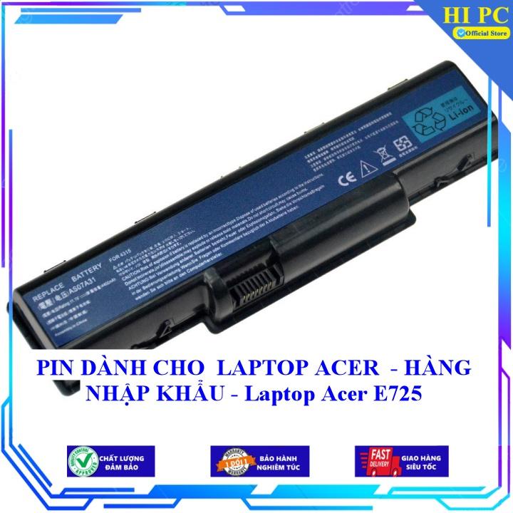 PIN dành cho Laptop Acer E725 - Hàng Nhập Khẩu