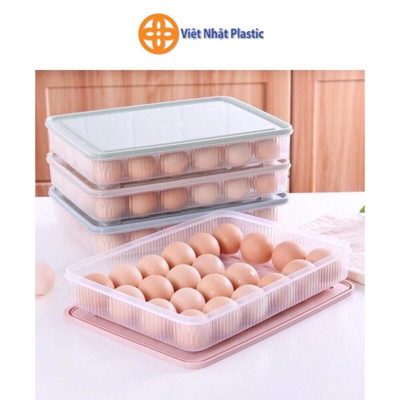 KHAY ĐỰNG TRỨNG 24 NGĂN NHỰA VIỆT NHẬT