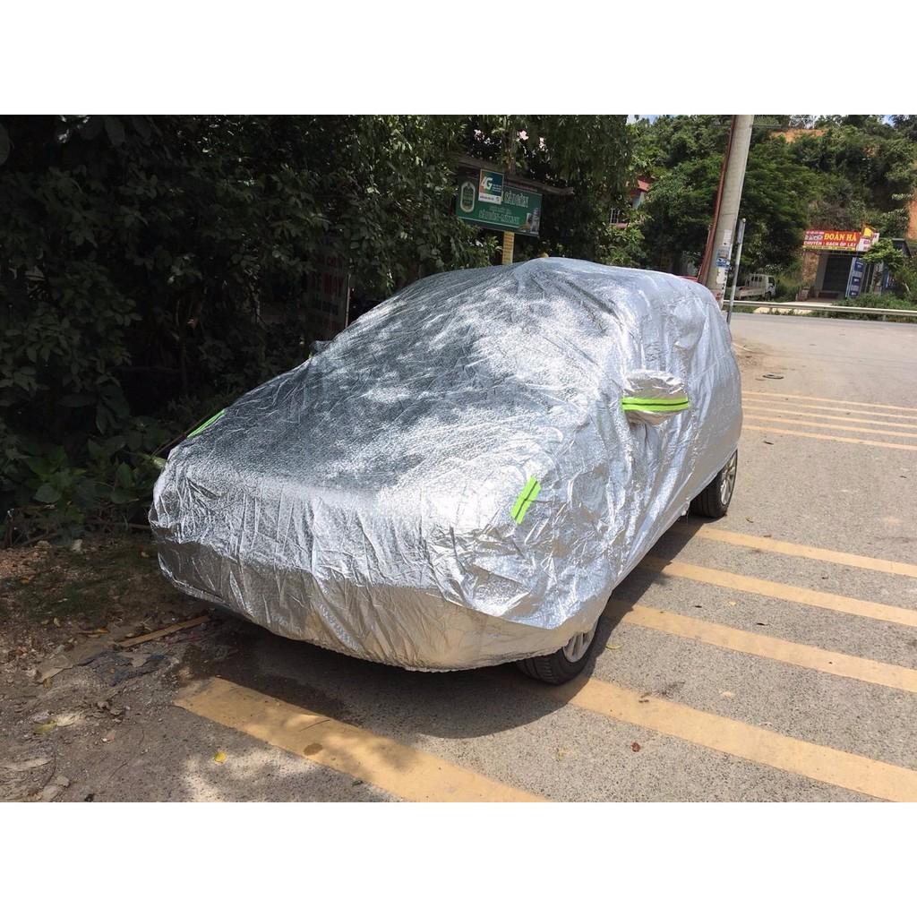 Bạt Phủ Xe Ô Tô 5 chỗ Sedan Tráng Nhôm