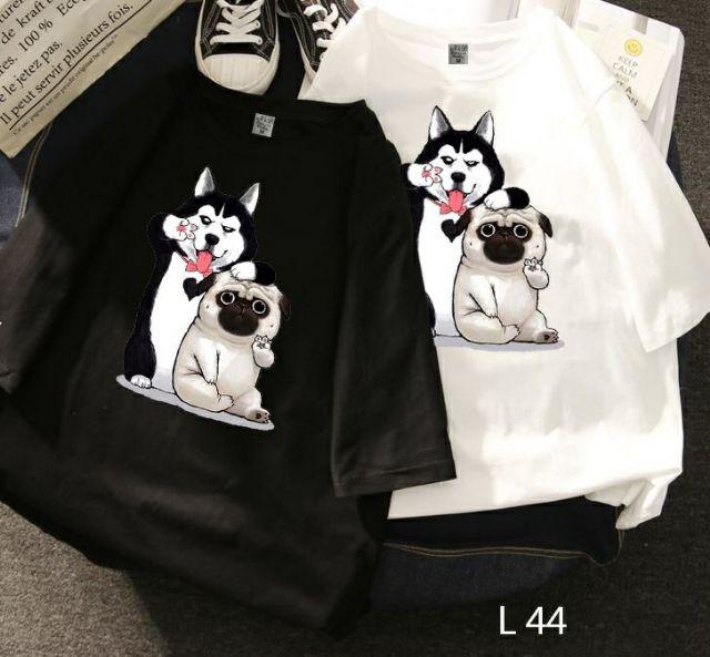 Áo đôi hình cún yêu