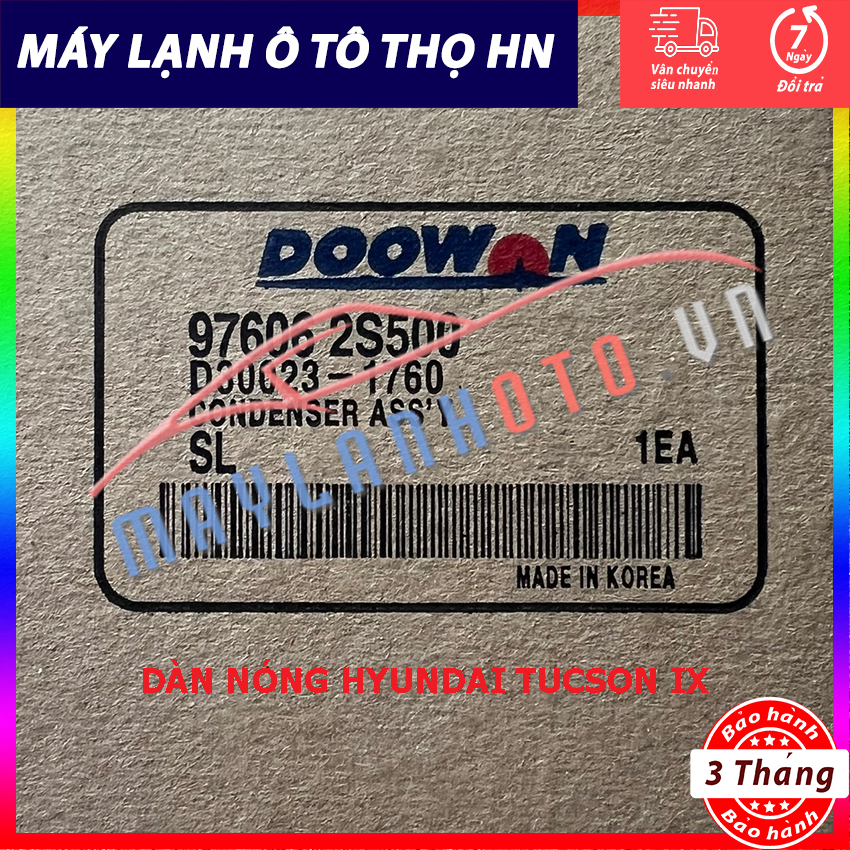 Dàn nóng Hyundai Tucson IX đời 2010 Hàng xịn Hàn Quốc